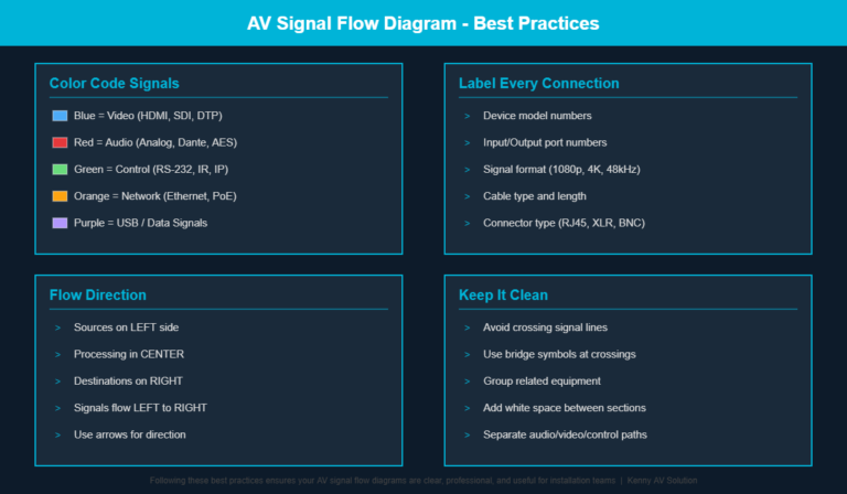 AV Signal Flow Diagrams: A Complete Guide for System Designers - Kenny ...