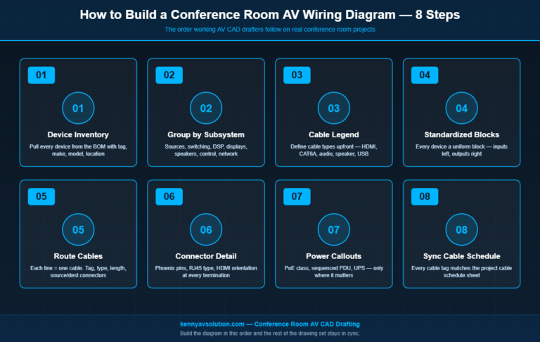Conference Room AV Wiring Diagrams: A Step-by-Step Guide