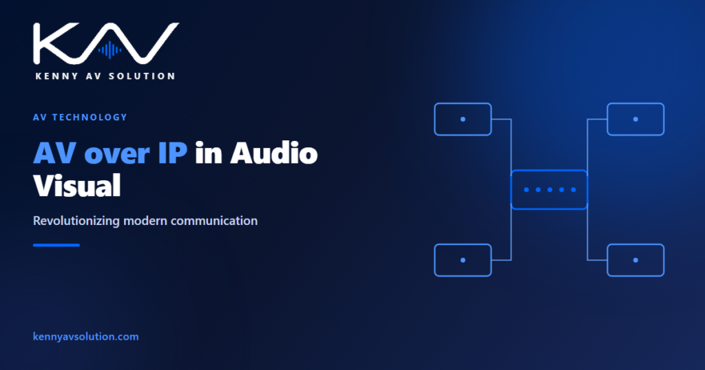 AV OVER IP In AUDIO VISUAL INDUSTRIES: Revolutionizing Modern Communication - Kenny AV Solution AV CAD drafting guide
